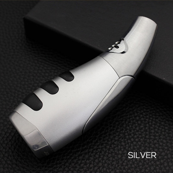 JOBON Cigar Torch Lighter Refillable Windproof Jet Lighters Gift for Friend