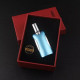 JOBON Gun Metal 4 Torch Jet Flame Cigs Pipe Lighter With Gift Box