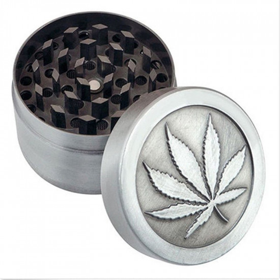 Metal Stainless Steel 4 Layer Tobacco Cigar Grinder Leaf Magnetic Design Vintage Metal Herbal Herb Grinder Crusher Gadgets