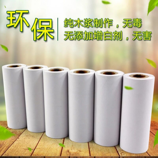 Mobile POS thermal receipt paper Roll   80x30 mm Bluetooth mini Thermal Printer, 5 rolls, width 80mm