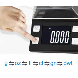 NEW 100g/50g 0.001g Digital precision scale for Jewelry gold Herb Lab Weight Milligram Scale Electronic Balance accurate scale