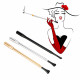 NICEYARD Portable Creative Women's Long Series Retractable Cigarette Holder Smoking Pipe Aluminum Alloy Cigarette Accessories