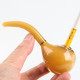 New 1pcs Resin tobacco pipe smoking Pipe Cigarette Holder Filters Smoke 2 Use Gift Men's Gadget Tobacco Accessories