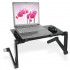 New Cooling Laptop Computer Table Bed Aluminum Alloy Foldable Computer Desk iPad Desk Lazy Aluminum Folding Table Dropshipping