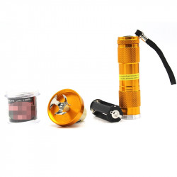 New Electrical Aluminum Metal Grinder Crusher Crank Leaf Tobacco Smoke Spice Herb Muller Machine  Herb Tobacco Grinder