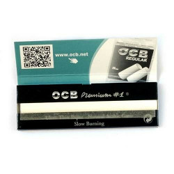 OCB Single Premium No1 Rolling Paper Regular Size 70mm