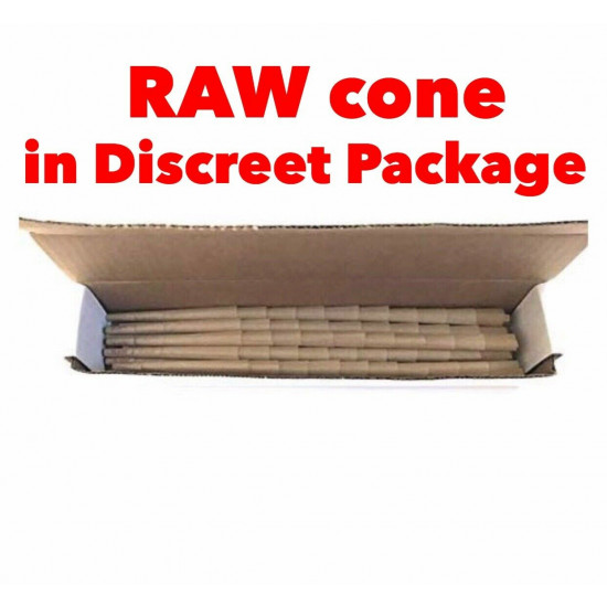 192 Cones - RAW Classic 1 1/4 Cones Authentic Pre-Rolled Cones w/ Filter