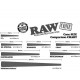 192 Cones - RAW Classic 1 1/4 Cones Authentic Pre-Rolled Cones w/ Filter