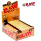 RAW Classic King Size Supreme Natural Rolling Papers 24 Booklets - FULL BOX