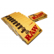 RAW Classic Single Wide Paper Double Natural Smoking Tobacco 100 Leaves