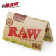 RAW Organic Hemp Natural Single Wide Rolling Paper 24 Pack FULL BOX 