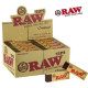 RAW Original Natural Unrefined Tips 50 Booklets (50 Tips per Pack) FULL BOX