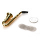 Saxophone Portable Smoke Tobacco Herb  Pipes