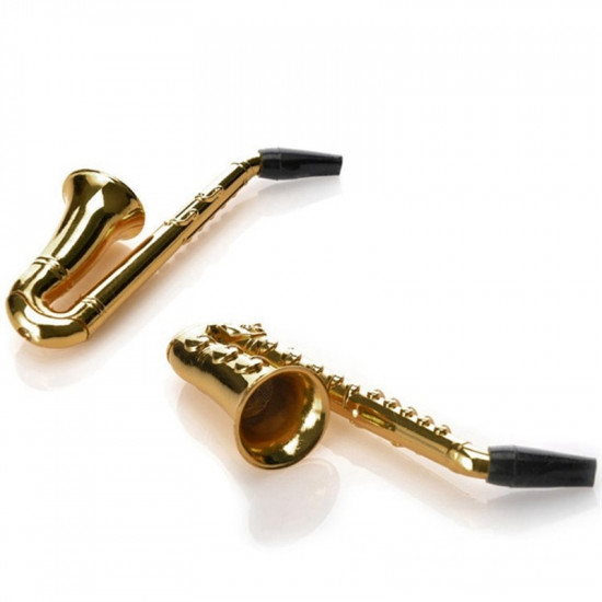 Saxophone Portable Smoke Tobacco Herb  Pipes