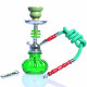 Small Hookah Shisha Pipe Set Chicha Nargile with Hose Bowl Tongs Charcoal Tray Narguile Accessories for Outdoor Travel Gift