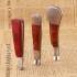 Tobacco Smoking 3in1 Red Wood Stainless Steel Pipe Cleaning Reamers Tamper Tool Tobacco Pipes Accessories Cleaner Cleaning Tool