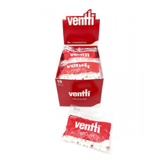 Ventti Regular Filter Tips Box of 16 packs