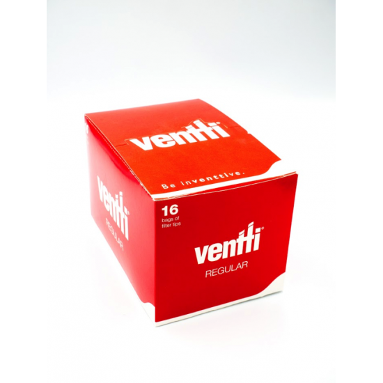 Ventti Regular Filter Tips Box of 16 packs