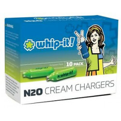 Whip-It ！Cream  Chargers ， Pack of 10