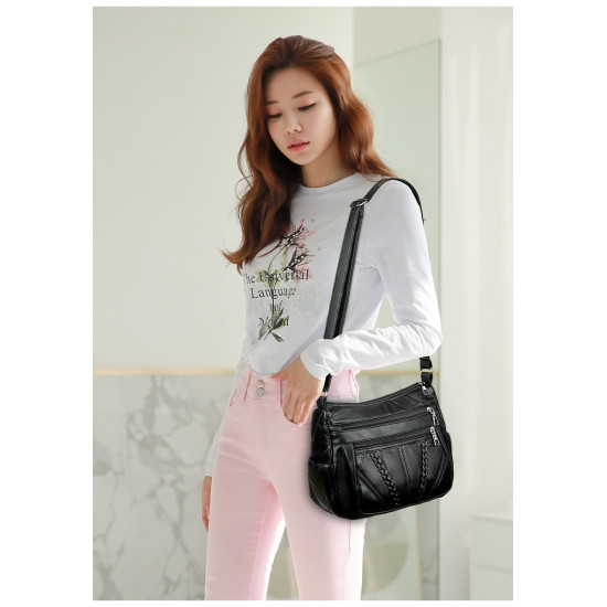 Women Genuine Leather Shoulder Bags Female  Crossbody Bags For Women Ladies Bags 