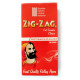 ZIG ZAG Red Cut Corners Rolling cigarette paper x 100 booklets 