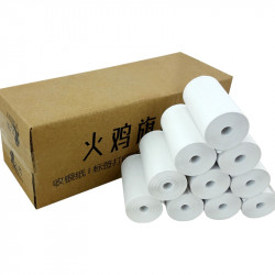 thermal paper 57 x 30 mm no core BPA free 20 rolls 2 1/4\