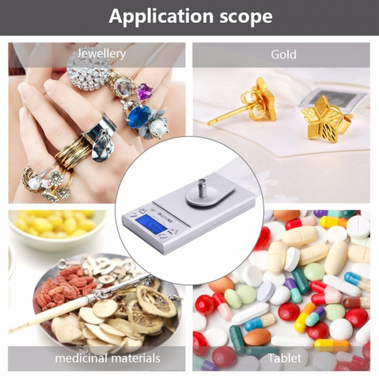 New Brand 0.001/ 10g 0.001g-10g LCD Digital Jewelry Diamond Pocket Waage Scale Gem Weight Arrive