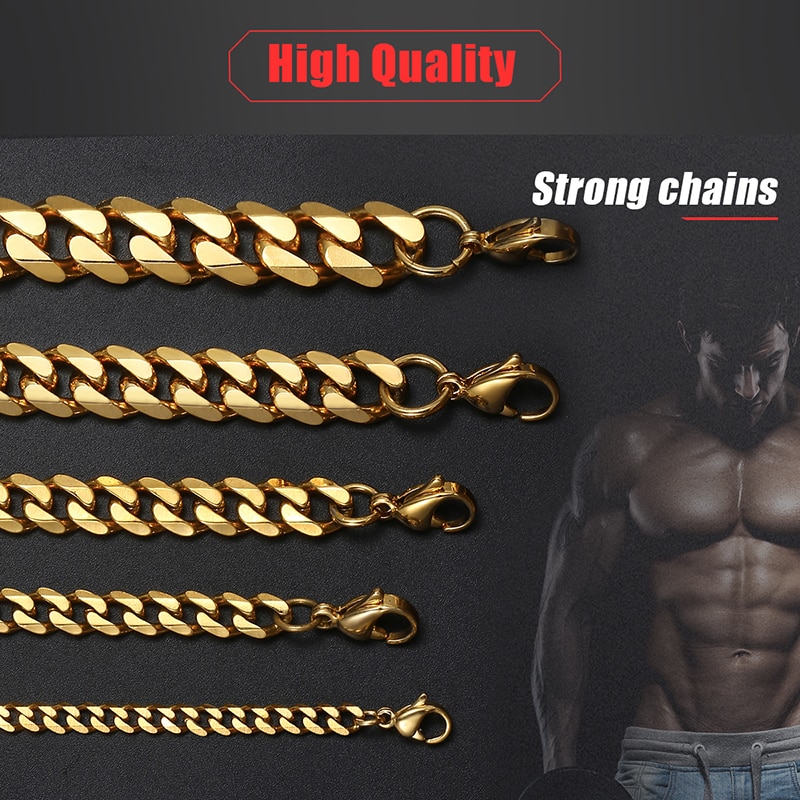 Mens-Necklaces-Chains-Stainless-Steel-Black-Gold-Silver-Color-Necklace-for-Men-Women-Curb-Cuban-Jewelry-357911mm-DLKNM08-1838447016