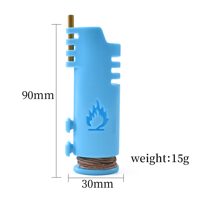 便携式打火机壳塑料香烟打火机壳带点火开关二合一香烟打火机保护箱吸烟配件4001277848896