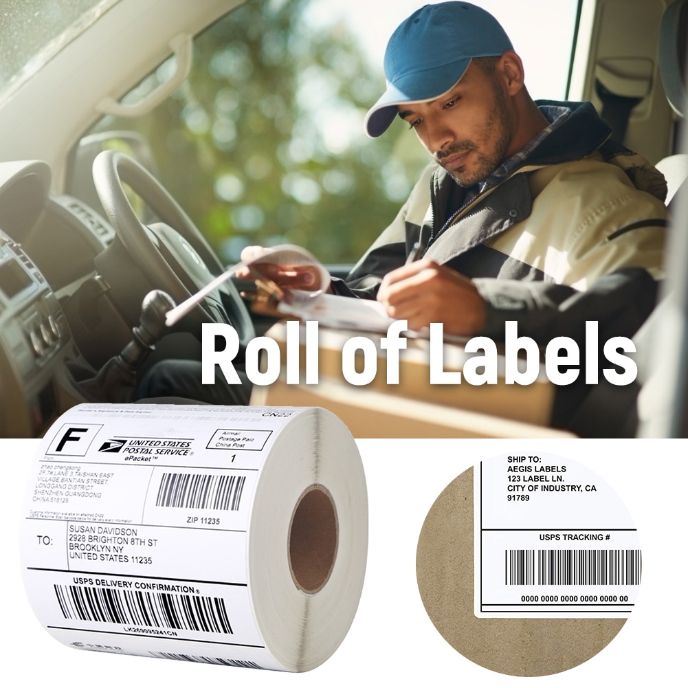 Thermal-Labels-Compatible-Shipping-Address-Internet-Postage-Replacement-Labels-For-Dymo-Labelwriter-4XL-Printer-100100mm-500pcs-33001299356